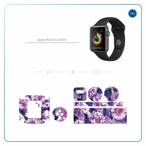 Apple_Watch 3 (42mm)_Purple_Flower_2
